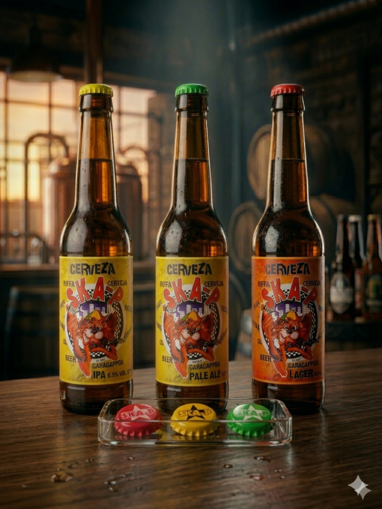 Pack de cervezas Ska-P and Beer