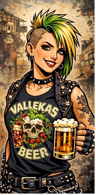 Camiseta Vallekas Beer