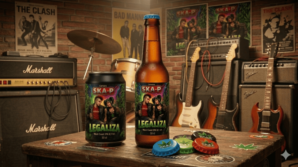Cerveza Legaliza PACK LATA 44cl y BOTELLA 33cl.