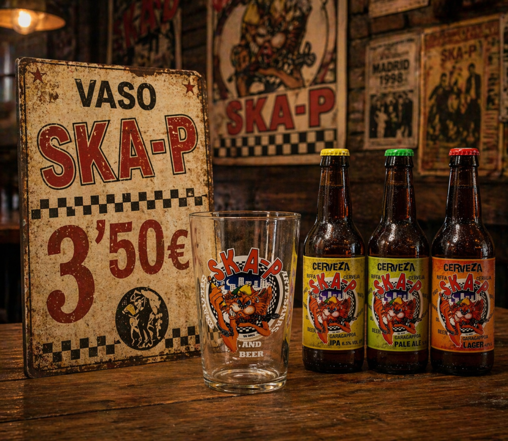 Vaso Ska-P Cristal 50 Cl