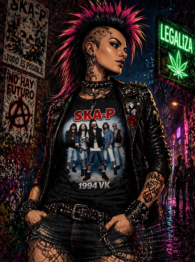 Camiseta ska-p 1994