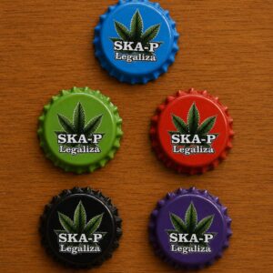 Chapas Legaliza PACK 5 chapas